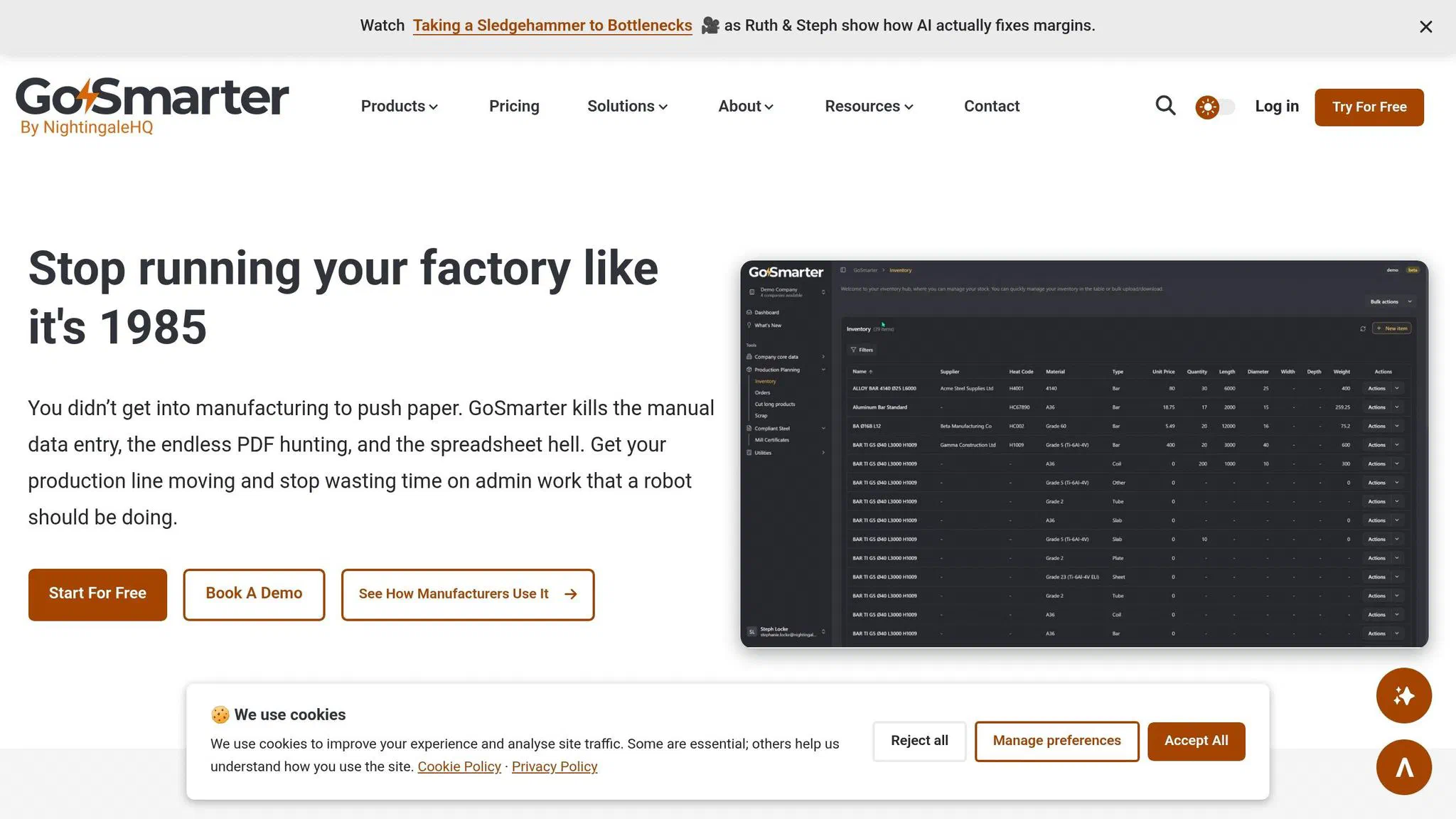 GoSmarter MillCert Reader β AI-powered mill certificate automation