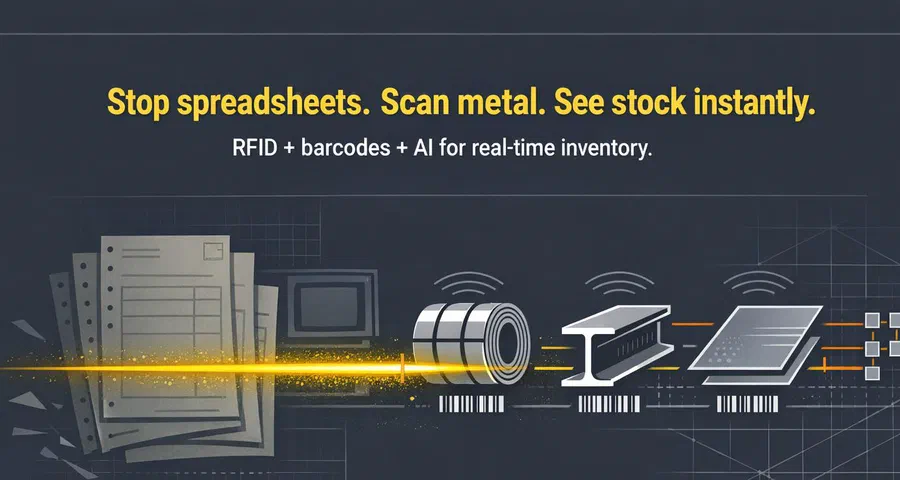 Still Tracking Stock Like It’s 2005? Real-Time Inventory for Metal Shops